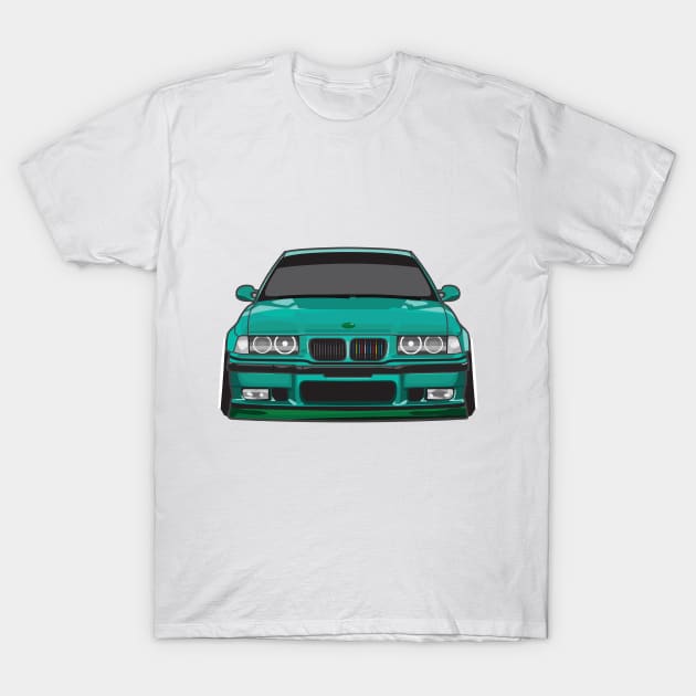 E36 bmw T-Shirt by rhysendicott